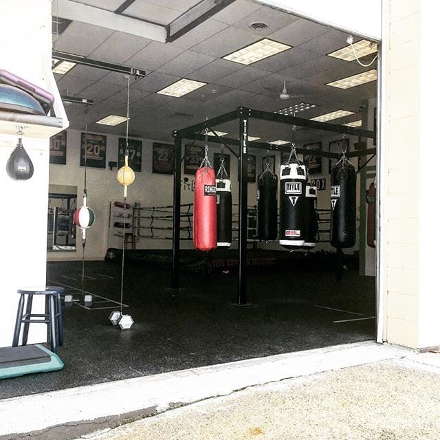 Great day to grab a #boxing session and enjoy the Garage door open. WWW.FITBOXDEDHAM.COM #Everyone #fight #fitness #workout #Dedham #Boston #crosstraining @tommymcinerney