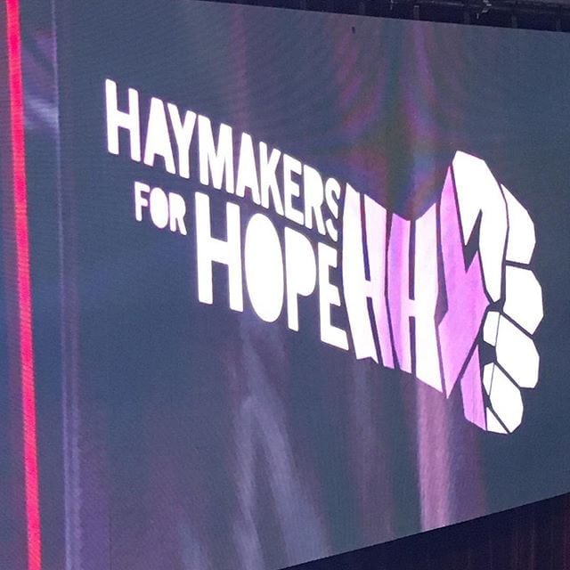 Let's do this!! #Boston #haymakerforhope #boxing @tommymcinerney