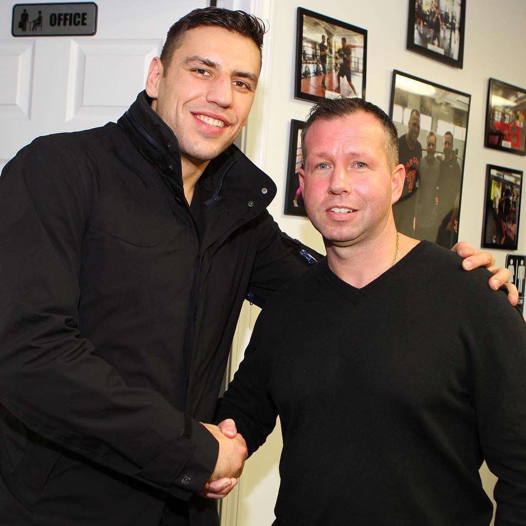 Congratulations to One of my toughest clients Milan Lucic on signing with the @edmontonoilers @nhl #Boxing #offseason #professional #Athlete #Hockey #workout #fight #fit #fitness #inshape #Boston #Dedham www.fitboxdedham.com