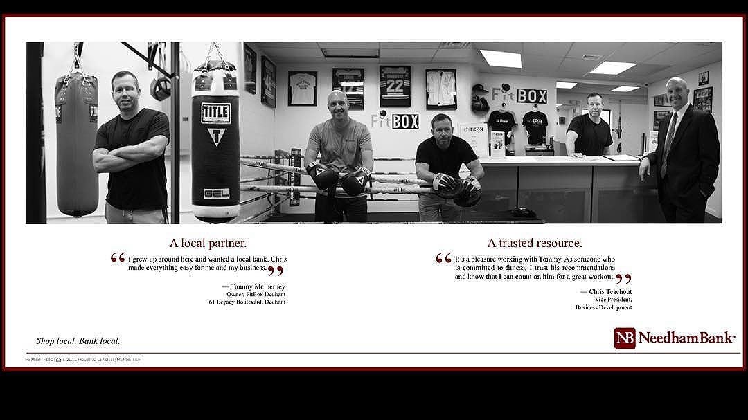 Thanks for the ad @needhambank it's always great working with you. #Boxing