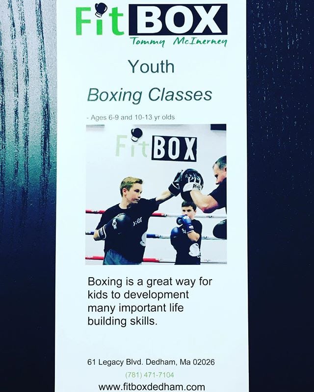 Youth boxing in Dedham,MA . Always a spot for your son/daughter to try a class for Free . Contact us today at www.fitboxdedham.com