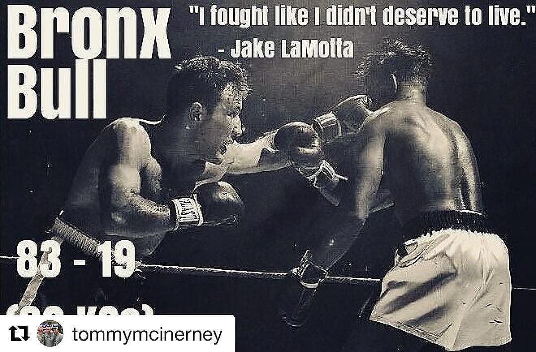 #Repost @tommymcinerney … #RIP Jake Lamotta to one of the #toughest #brawlers in the game . We all #fight for a reason. Thank you!! #boxing #ragingbull #nyc #bronx  . www.fitboxdedham.com