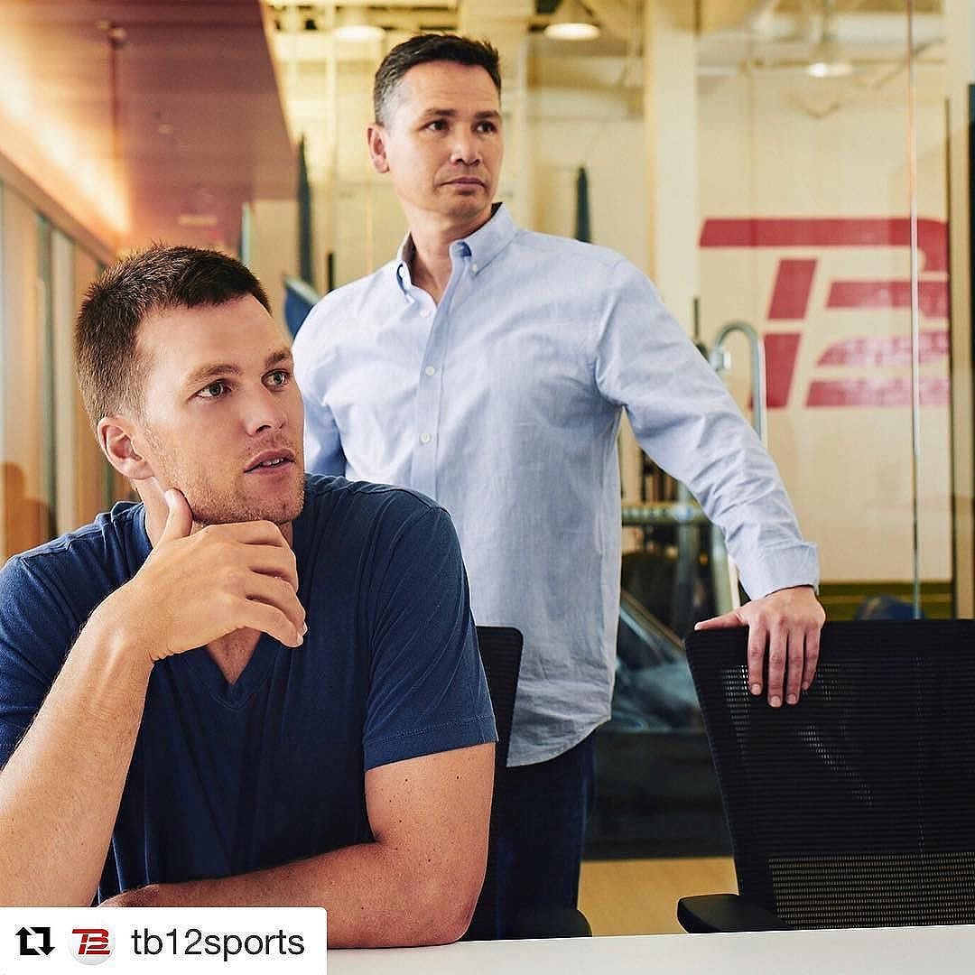#Repost @tb12sports .. Congrats to @tombrady and @tommymcinerney client Alex Guerrero on the #1 spot on the New York Times best sellers list for its category . Great Read The TB12Method check it out!! @patriots #fitness #fitnessmotivation #boston