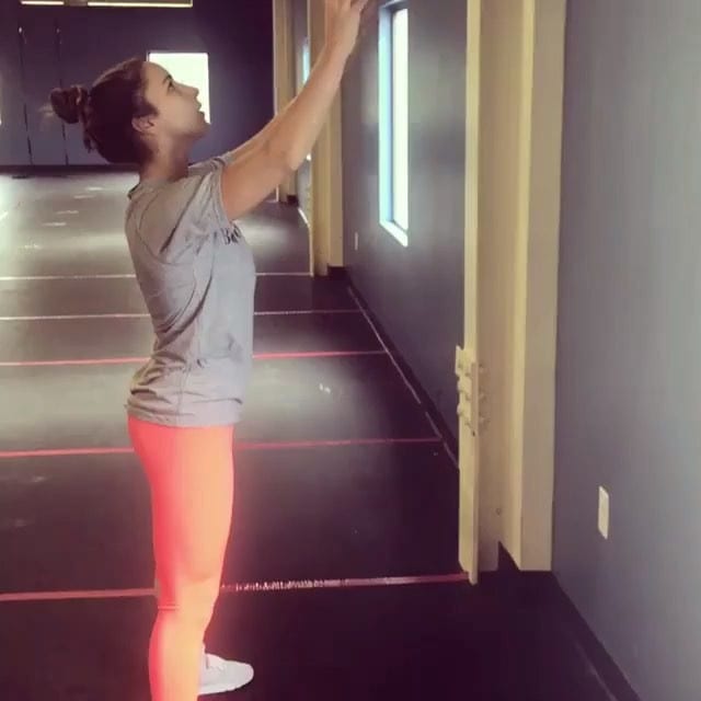 Great work today Aly .. @alyraisman (@get_repost)
・・・
Getting after it this morning!!! Did 3 sets of this @fitboxboxingfitness @tommymcinerney 🏻