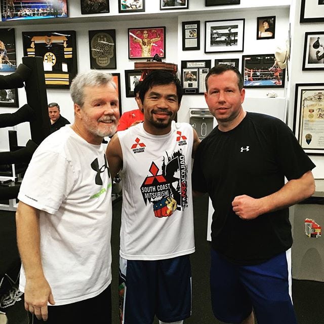 Big congrats to @mannypacquiao on his win for the #WBA #Welterweight title last night. Age is just a number, keep punching !! . #Boxing for all #levels and #ages with @tommymcinerney at #FitBox #Dedham #Boston #workout #exercise #cardio #bestofthebest