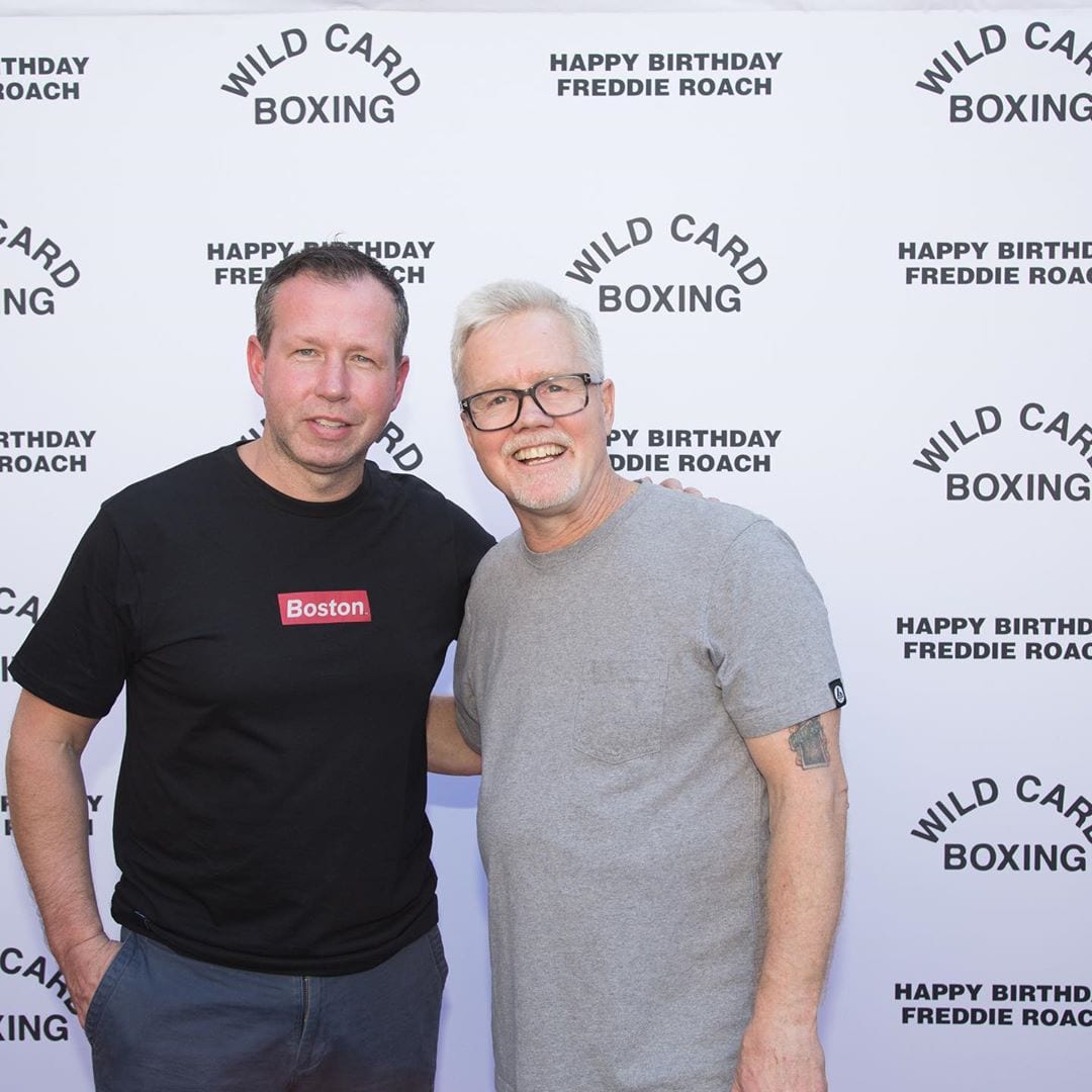 Great weekend in LA at @wildcardboxingclub on the red carpet for @freddieroach birthday party . Great time and great people !! #boxing #losangelas #la #dedham #boston @tommymcinerney