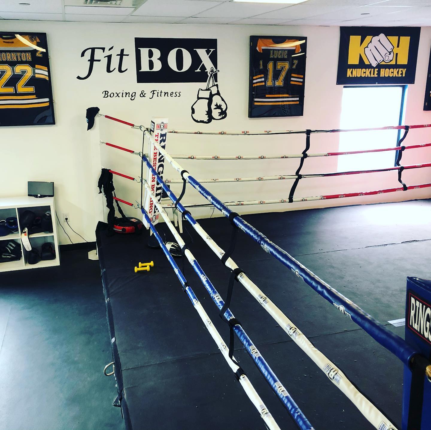 We have been waiting on the Governor and hoping soon to be back punching again . 
All Private One on One Boxing workouts will be available . Contact us today to learn more . Call /text (781)727-9503 or email Fitbox@outlook.com.