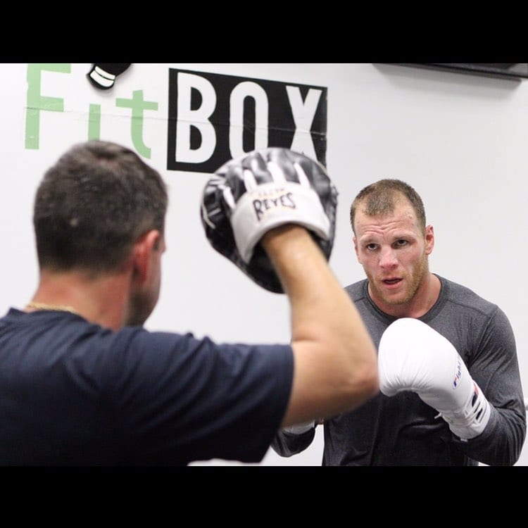 Train like the Best with the Best . #Boxing . To find out more on how to schedule a free session contact us at Call/text (781)727-9503 or www.fitboxdedham.com . #boston #athletes #training #cardio #bostonbruins #hockey #offseason #sports #fitness