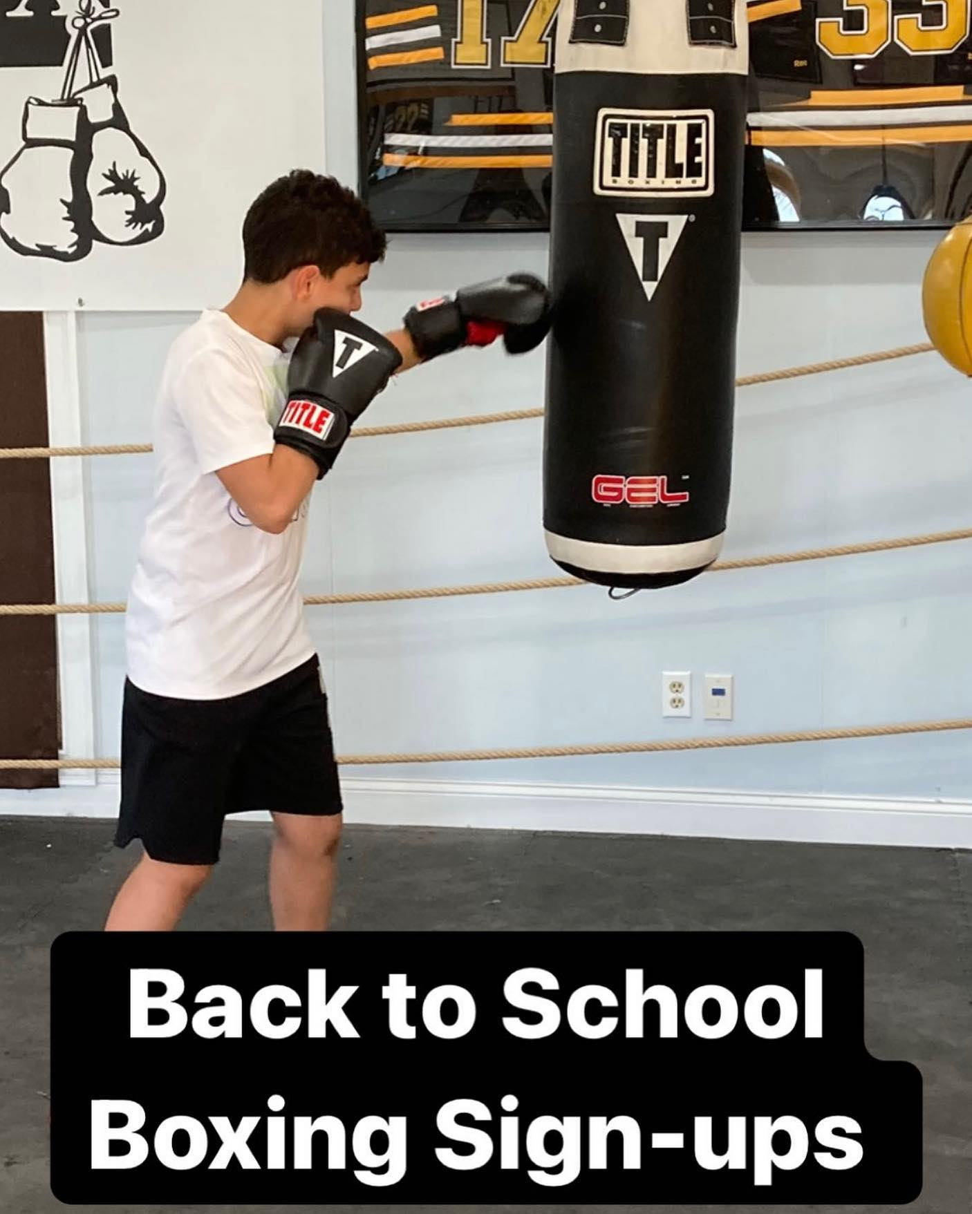 Summer is over and School is back, Contact us Today to learn more about available times we have for after-school Boxing training . Phone/text (781)727-9503 or email fitbox@outlook.com @tommymcinerney