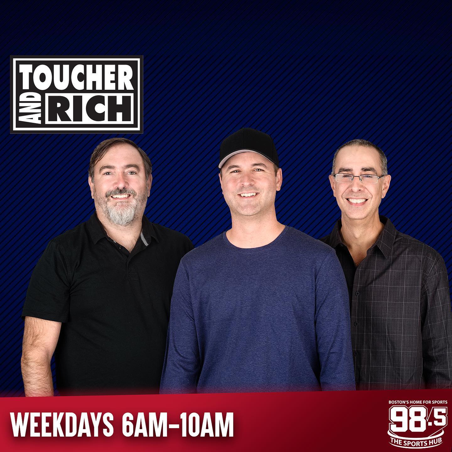 @toucherandrichofficial and @985thesportshub Thanks for having me on this morning to talk a bit about boxing training with a few of the @nhlbruins during the off-season . 

@tommymcinerney