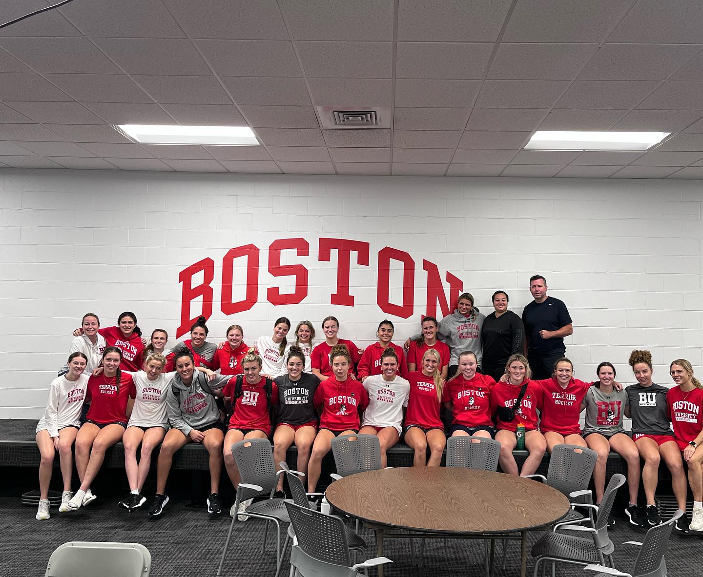 | FitBOX Dedham Great working with @terrierwhockey today putting in work and letting them hands go . . Great group and I’m looking forward to watching them this season . @tommymcinerney @hawaipanese @watchy27