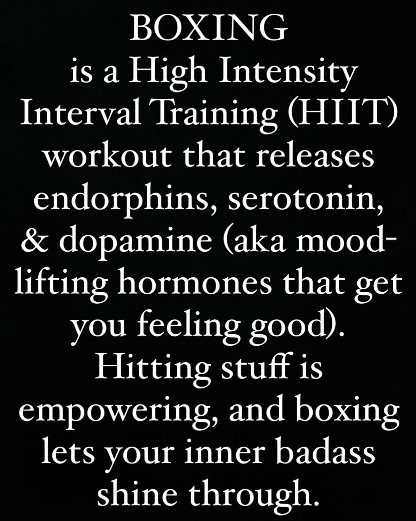 It’s time to let your inner Badass to shine through . Contact us today to learn more about the benefits of boxing and sign-up for a free session . Call or text (781)727-9503 ,
Email - fitbox@outlook.com